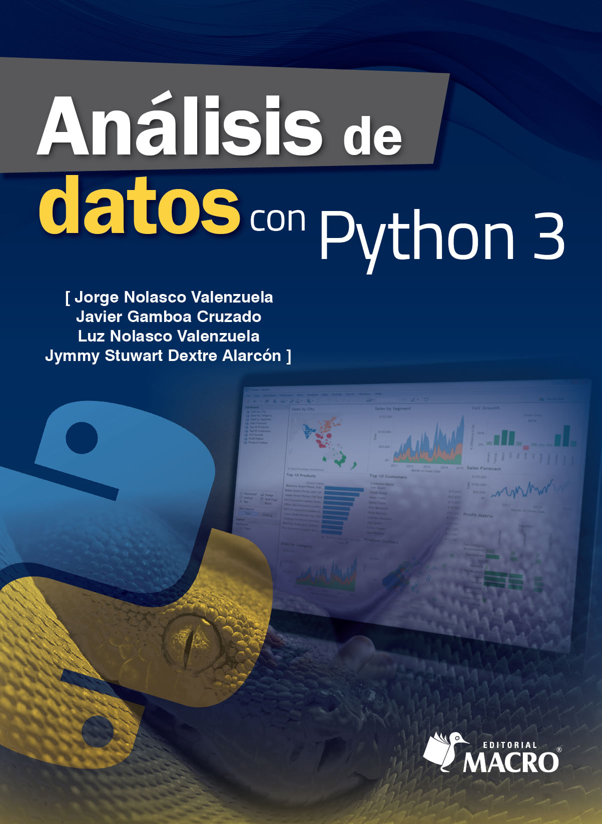 Libro|ANÁLISIS DE DATOS CON PYTHON 3|ISBN 9786123047320