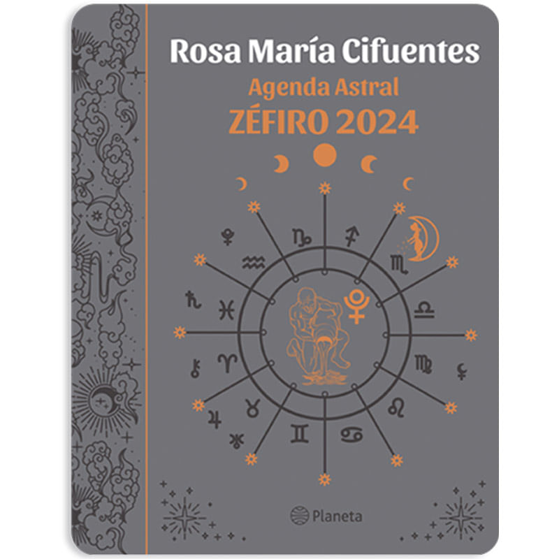 Agenda|Agenda Astral Zéfiro 2024, Rosa María Cifuentes|Comprar en tumacro
